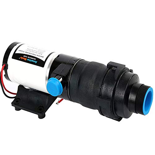 Amarine Made 12V Self-priming RV Macerator Pump RV Mount Macerator Waste Water Pump 45 LPM 12GPM Boat Marine