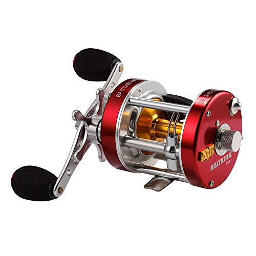 KastKing Rover Round Baitcasting Reel, Right Handed Fishing Reel,Rover50