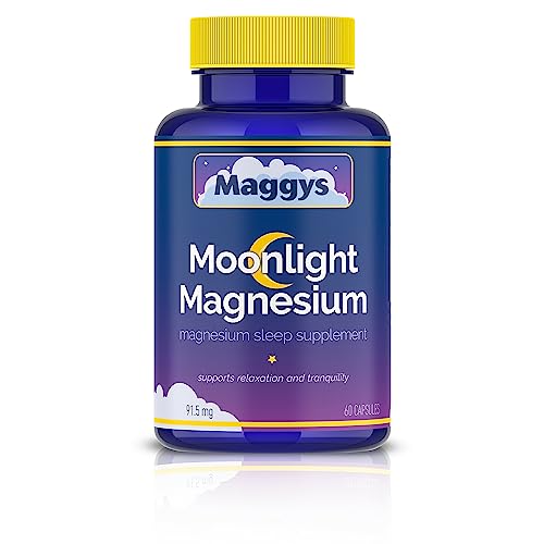 Maggy's Moonlight Magnesium | The Ultimate Natural Sleep Aid | Magnesium Supplement for Deeper, More Restful Sleep | Vegan