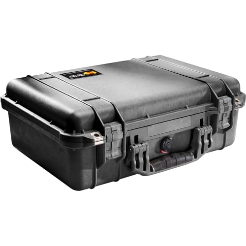 Pelican 1500 Case With Foam (Black)