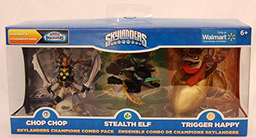 Skylanders Imaginators Champions Combo Pack (Chop Chop, Stealth Elf, and Trigger Happy)