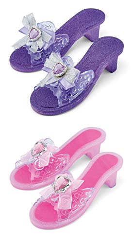 Kidoozie Dress Up Fashion Shoes, 2 Pairs - Ages 3+