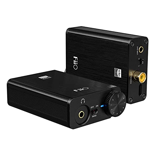 FiiO Headphone Amps Portable DAC USB Type-C coaxial 384kHz/32bit (E10K-TC black)