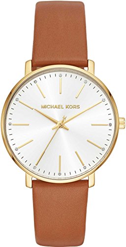 Michael Kors Pyper Three-Hand Silver-Tone Stainless Steel Mesh Women's Watch (Model: MK2740)