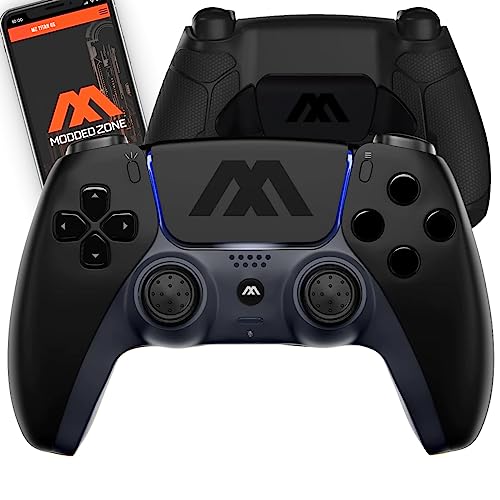 MODDEDZONE Smart Extreme Modded Controller + Anti Recoil 2 Remap Buttons & Interchangeable Thumbsticks & Hair Triggers & more Jet