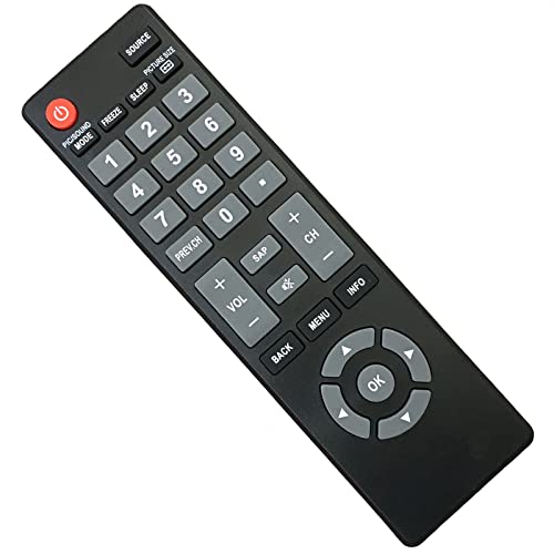 Replacement Remote Control Compatible for for Funai TV NH307UD LF320FX4 LF320FX4F