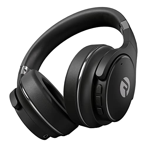 Raycon The Everyday Wireless Bluetooth Over Ear Headphones, with Active Noise Cancelling, Awareness Mode and Built in Microphone, IPX 4 Water Resistance, 38 Hours of Battery Life (Black)