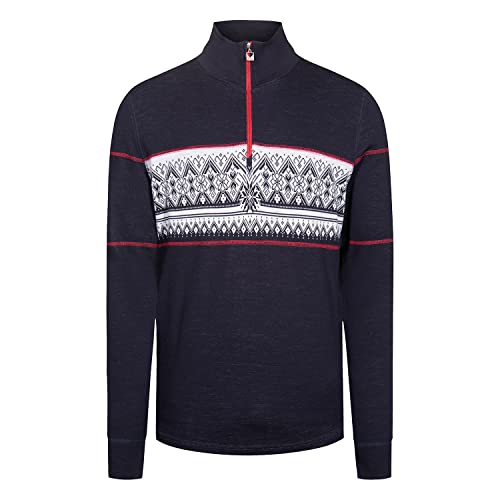 Dale of Norway Moritz Sweater for Men 100% Merino Wool Knit Sweater Pullover