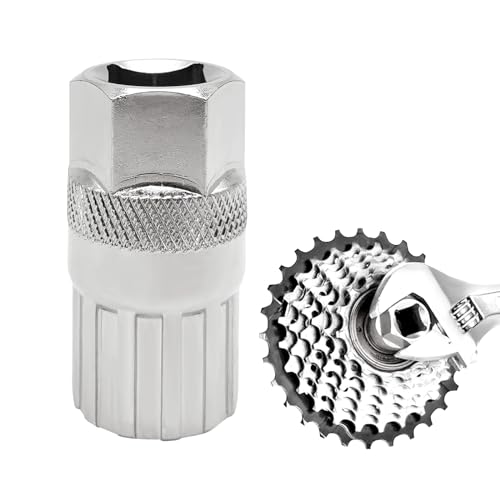 Quacc Bicycle Freewheel Remover Freewheel Removal Tool Compatible with Shimano Sunrace Sram Dnp