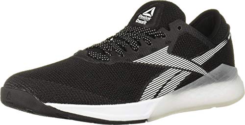 Reebok Men's Nano 9 Cross Trainer, Black/White, 12.5 M US