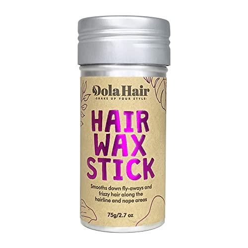 Dolahair Hair Wax Stick for Flyaways Hair Wax Stick for Women Wax Stick for Kids Slick Hair Wax Stick Hair Pomade Stick for Women Hair Smoothing Stick Hair Gel Girls Hair Accessories