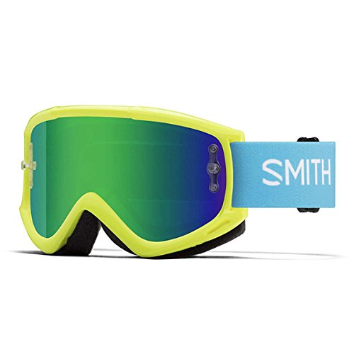 Smith Optics Fuel V1 Adult Off-Road Goggles - Acid/Green Mirror/One Size