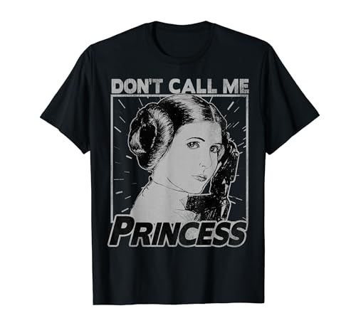 Star Wars Princess Leia Don't Call Me Princess Portrait T-Shirt