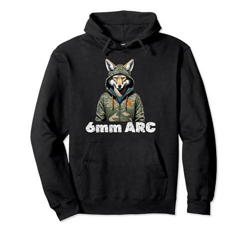 6 MM ARC Coyote in Hoodie Design Pullover Hoodie