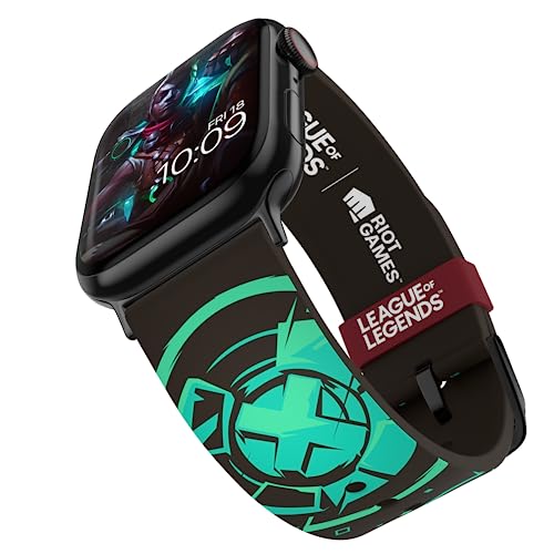 League of Legends Smartwatch Band - Officially Licensed, Compatible with Every Size & Series of Apple Watch (watch not included) - Ekko