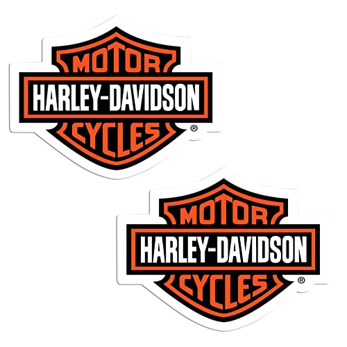 Chroma 99185 Harley Davidson Bar and Shield Decal (2pc.)