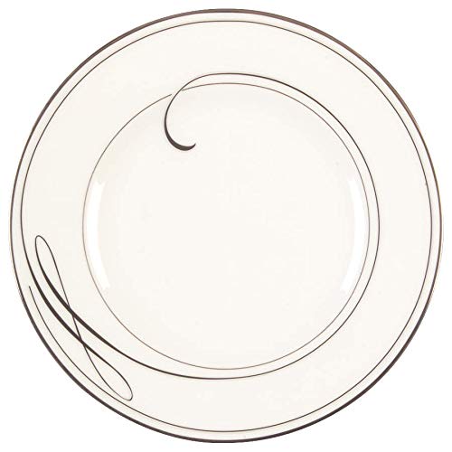 Waterford China Ballet Ribbon (Platinum) Salad/Dessert Plate