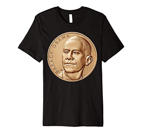 Barack Obama Coin Collector United State Mint America USA Premium T-Shirt