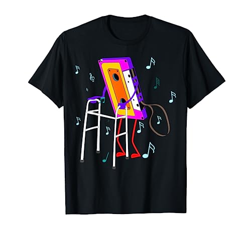 Cassette Tape Retro Vintage 70's 80's 90's Music T-Shirt