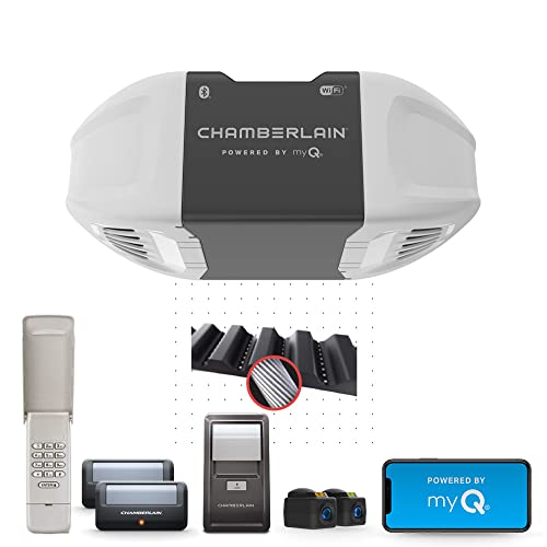 Chamberlain B2405 Quiet Wi-Fi Garage Door Opener, Wireless Keypad - Quantity 1