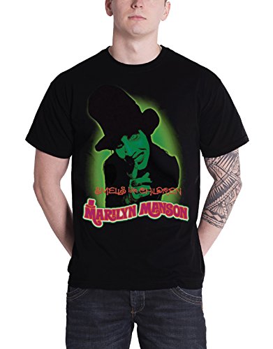 Marilyn Manson T Shirt Smells Like Children Artist Logo Official Mens Black