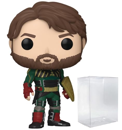 POP The Boys - Soldier Boy Funko Vinyl Figure (Bundled with Compatible Box Protector Case), Multicolored, 3.75 inches