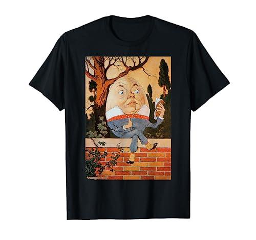 Classic Fairytale Nursery Rhymes Humpty Dumpty Sat on a Wall T-Shirt