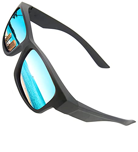 BLUE CUT Fit Over Polarized Sunglasses Driving Clip-on Over Glasses, Solar Shield Sunglasses Over Prescription Glasses