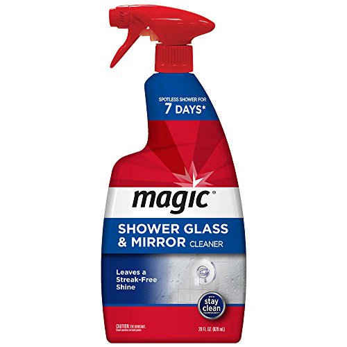 Magic Shower Glass & Mirror Cleaner, 28 Fluid Ounce (Packaging May Vary)