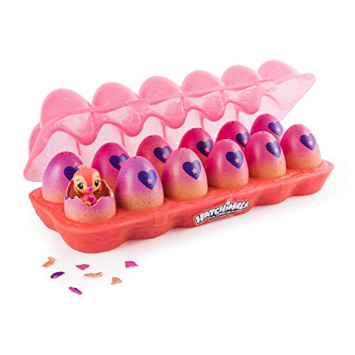 Hatchimals CollEGGtibles, Neon Nightglow 12 Pack Egg Carton with Season 4 CollEGGtibles, for Ages 5 and Up, Amazon Exclusive