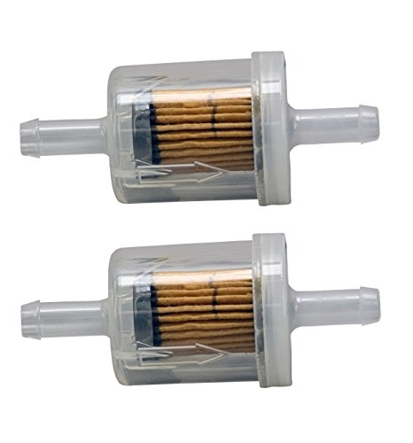 Briggs & Stratton OEM 691035 691035-2 Fuel Filters (2 Pack) 121S02-0001-F1 121S02-0023-F1 121S02-0026-F1 121S02-0130-F1 121S02-0130-F2 121S07-0006-F1 121S07-0024-F1 121S07-0027-F1 121S17-0127-F1