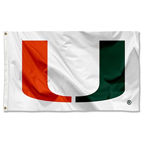 Hurricanes White 3x5 Banner Flag