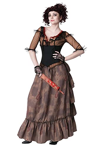 Fun Costumes Women's Sweeney Todd's Mrs. Lovett Dress, Demon Barber Nellie Lovett Halloween Costume X-Large