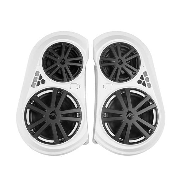 Yamaha Motor Corp. Compatible for Yamaha EX/JetBlaster Waverunner Footwell Speakers (White) - F3Y-H81C0-R0-00