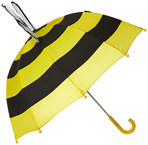 Kidorable Girls' Bee Umbrella, Yellow, One Size