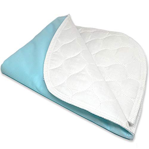 RMS Ultra Soft 4-Layer Washable and Reusable Incontinence Bed Pad - Waterproof Bed Pads, 34'X36'
