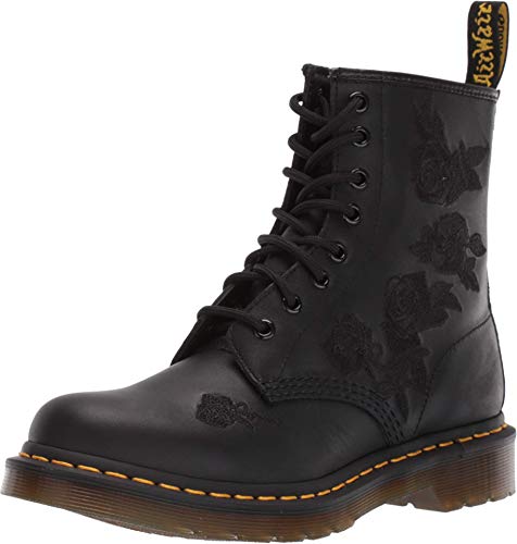 Dr. Martens Women's 1460 Vonda Mono Fashion Boot, Black Softy T, 8