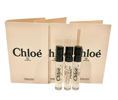 Chloe Eau De Parfum Sample Perfume WOMEN Spray 1.2 ml / 0.04 oz - set of 3