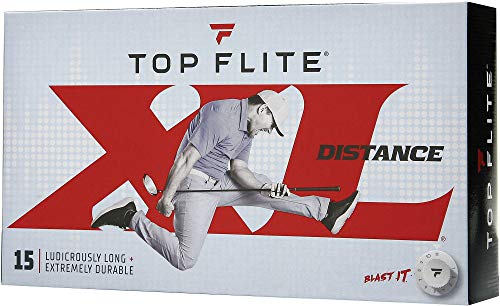 Top-Flite 2020 XL Distance Golf Balls – 15 Pack