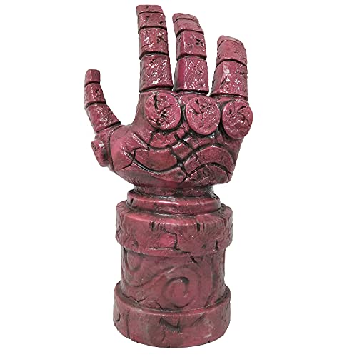Hellboy Red Arm Glove Latex Cosplay Costume Halloween Accessories Hand Adult