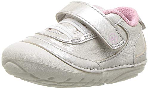 Stride Rite baby girls Soft Motion Jazzy Sneaker, Champagne, 5.5 Toddler US