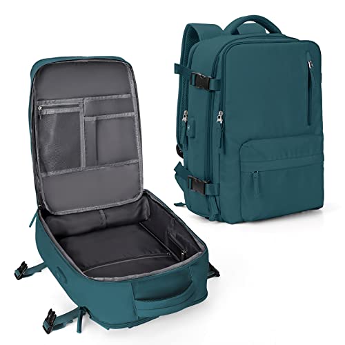 Large Travel Backpack for Women Men, 40L Carry On Backpack, Laptop Waterproof Backpack, Backpack for Women, Person Item Flight Approved,Mochila De Viaje
