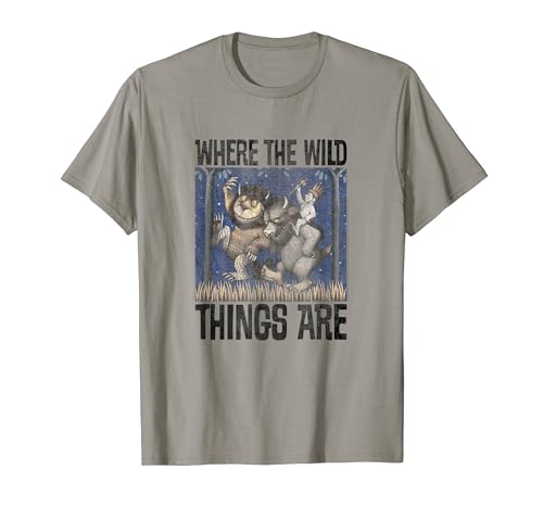 Where the Wild Things Are Characters Walking T-Shirt