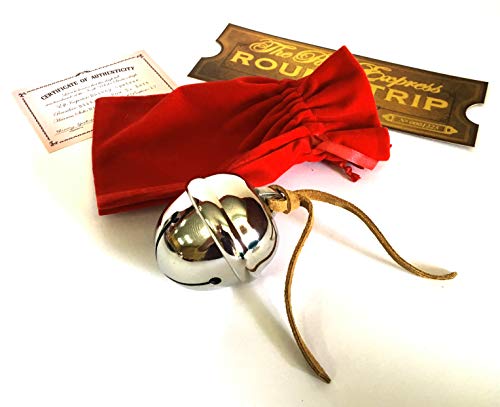 Polar Express Sleigh Bell, Round Trip Ticket, and Certificate of Authenticity