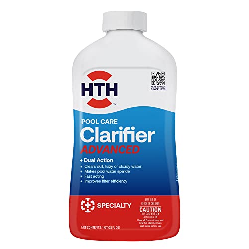 HTH 67067 Swimming Pool Care Clarifier Advanced - Crystal Clear Water in 24 Hours
