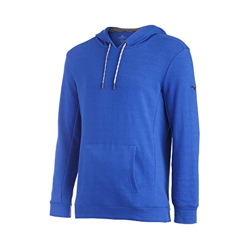 Mizuno Youth Comp Warmup Hoodie, Royal, X-Large