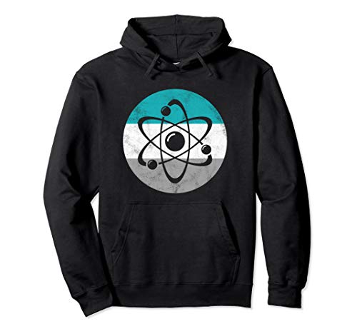 Atom Retro Science Gift For Men Women Boys & Girls Pullover Hoodie