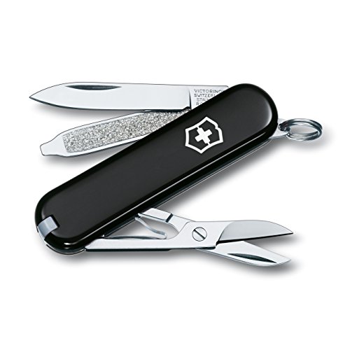 Victorinox Swiss Army Classic SD Pocket Knife (Black)