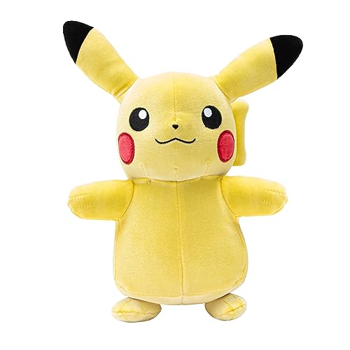 Pokemon Pikachu Select Velvet Plush - 8-Inch Pikachu Plush with Unique Velvet Fabric and Authentic Details