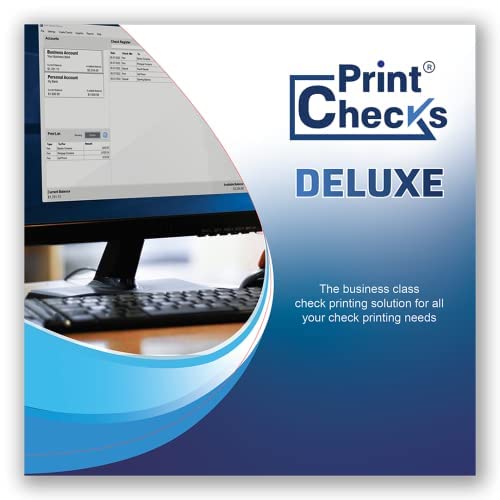 Print Checks Deluxe - Business Class Check Printing Software for Windows 10/11